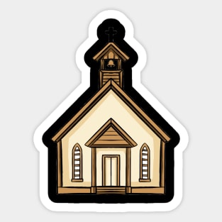 Love Church Sticker